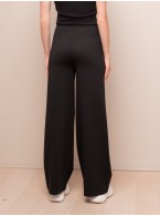 Женские брюки-клеш черные 4306TDJ Женские брюки-клеш черные 4306TDJ
