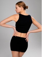 Женская юбка-топ Indefini 3087TDJ