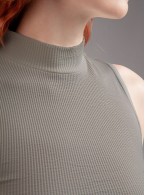 Женский топ с горлом Indefini 3204TDJ