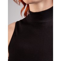 Женский топ с горлом Indefini 3203TDJ