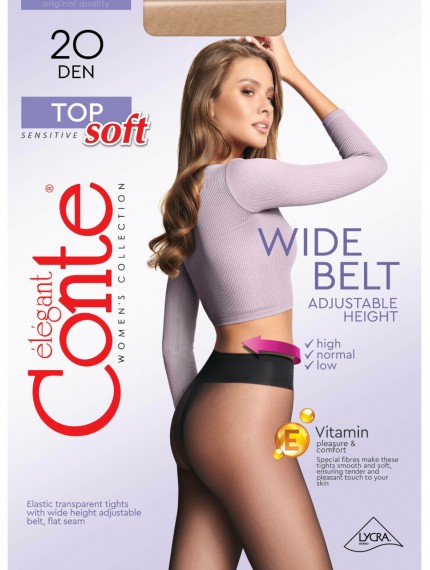 Колготки женские CONTE TOP SOFT 20 natural