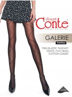 Колготки женские CONTE FANTASY GALERIE 20 nero