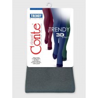 Колготки женские CONTE TRENDY MELANGE 60 verde