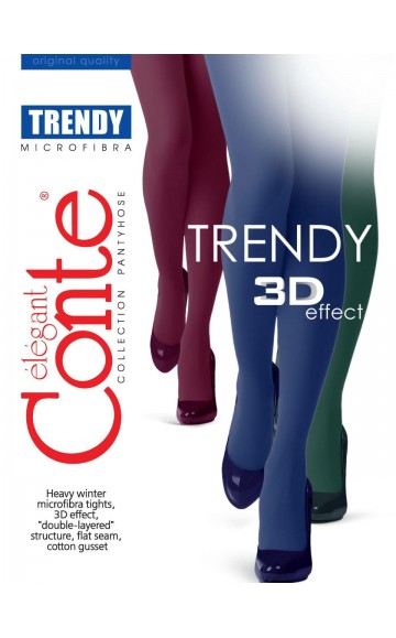 Колготки женские CONTE TRENDY 150 anthracite