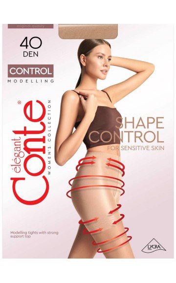 Колготки женские CONTE CONTROL 40 nero