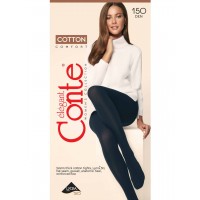 Колготки женские CONTE COTTON 150 grafit