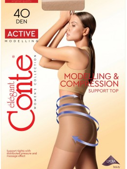 Колготки женские CONTE ACTIVE 40 shade