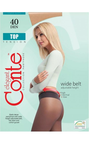 Колготки женские CONTE TOP 40 grafit