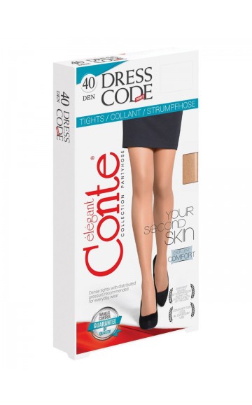 Колготки женские CONTE DRESS CODE 40 nero