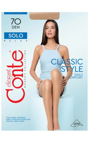 Колготки женские CONTE SOLO 70 bronz
