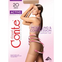 Колготки женские CONTE ACTIVE 20 bronz