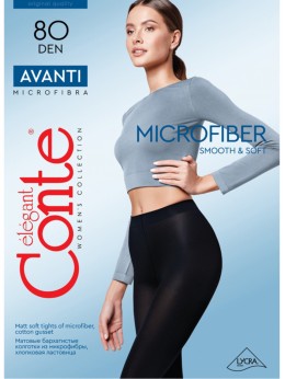 Колготки женские CONTE AVANTI 80 nero