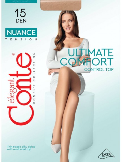 Колготки женские CONTE NUANCE 15 beige