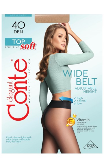 Колготки женские CONTE TOP SOFT 40 mocca