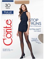 Колготки женские CONTE TULLE 30 bronz