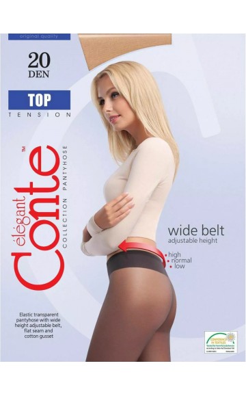 Колготки женские CONTE TOP 20 grafit