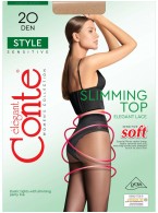 Колготки женские CONTE STYLE 20 bronz