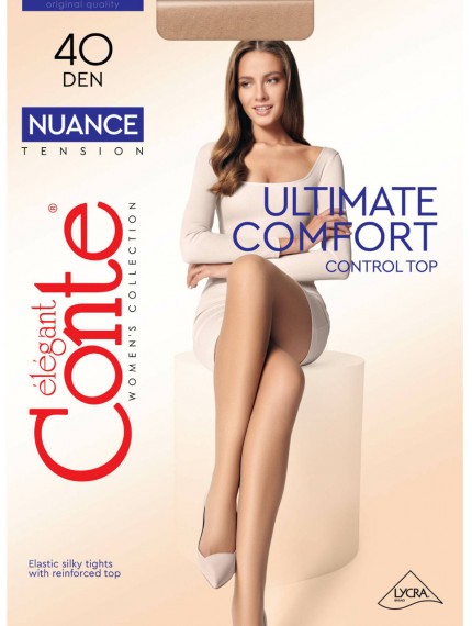 Колготки женские CONTE NUANCE 40 beige