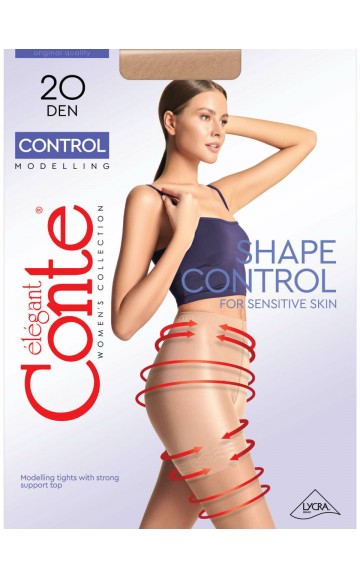 Колготки женские CONTE CONTROL 20 nero