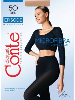 Колготки женские CONTE EPISODE 50 nero