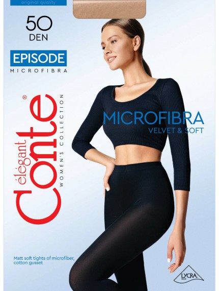 Колготки женские CONTE EPISODE 50 nero