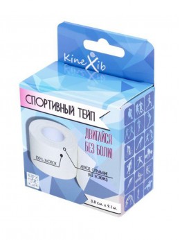 Спортивный тейп Крейт Kinexib (3.8см*9.1м)