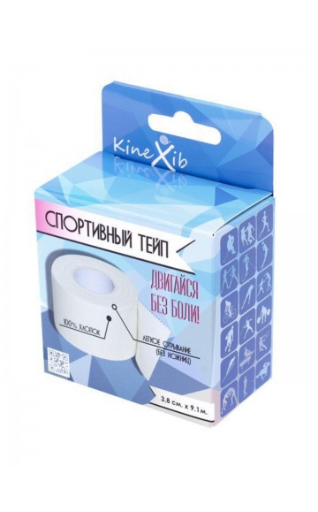 Спортивный тейп Крейт Kinexib (3.8см*9.1м) Спортивный тейп Крейт Kinexib (3.8см*9.1м)