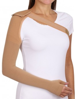 Рукав компрессионный Tonus Elast 0403-02 2кл. с наплечником и полуперчаткой Рукав компрессионный Tonus Elast 0403-02 2кл. с наплечником и полуперчаткой