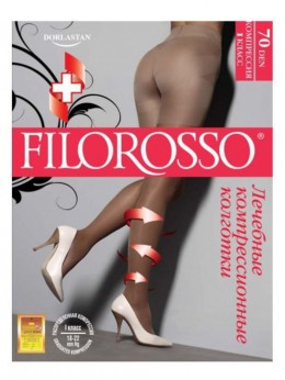 Колготки компрессионные Крейт Filorosso "Бразильский эффект" 70-1