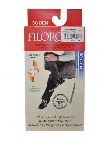 Гольфы компрессионные Крейт Filorosso 50-1