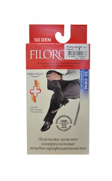 Гольфы компрессионные Крейт Filorosso 50-1