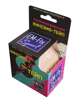 Кинезио-тейп Крейт ЕМ-Fix Sport (5м*5см) Кинезио-тейп Крейт ЕМ-Fix Sport (5м*5см)