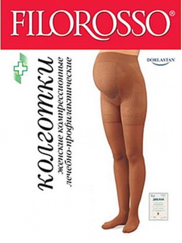 Колготки компрессионные для беременных Крейт Filorosso "LUX" 40-1