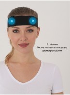 Бандаж на голову с аппликаторами биомагнитными медицинскими Крейт А-150