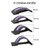 Тренажер-массажер для позвоночника Крейт "Мостик"