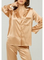 Блуза шелковая Marc & Andre Silk Caramel S22-00SS107