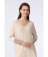 Джемпер с V-образным вырезом Marc Andre Creative Hues W24-00CH0516