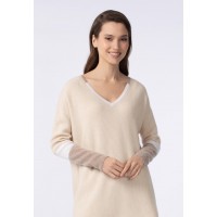 Джемпер с V-образным вырезом Marc Andre Creative Hues W24-00CH0516