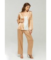 Блуза шелковая Marc & Andre Silk Caramel S22-00SS107