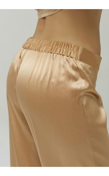 Брюки шелковые Marc & Andre Silk Caramel S22-00SS110