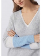 Джемпер с V-образным вырезом Marc Andre Creative Hues W24-00CH0616