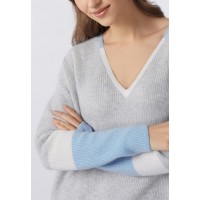 Джемпер с V-образным вырезом Marc Andre Creative Hues W24-00CH0616