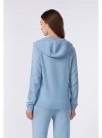 Джемпер на молнии с капюшоном Marc & Andre Braided Elegance W24-00CH0414