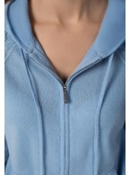 Джемпер на молнии с капюшоном Marc & Andre Braided Elegance W24-00CH0414