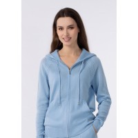 Джемпер на молнии с капюшоном Marc & Andre Braided Elegance W24-00CH0414