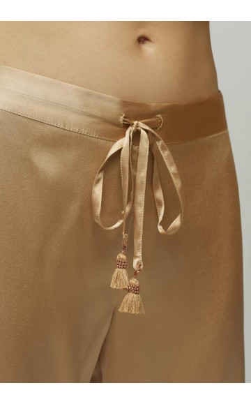 Брюки шелковые Marc & Andre Silk Caramel S22-00SS110