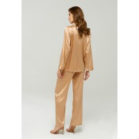 Брюки шелковые Marc & Andre Silk Caramel S22-00SS110