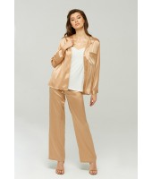 Брюки шелковые Marc & Andre Silk Caramel S22-00SS110