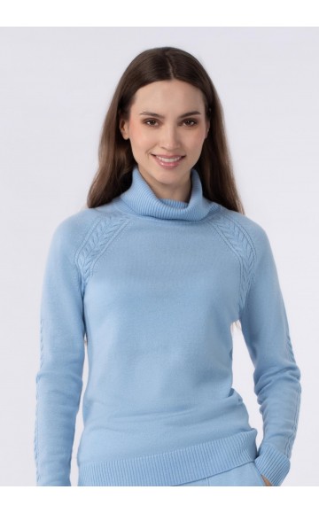 Свитер-водолазка Marc & Andre Braided Elegance W24-00CH0418 Свитер-водолазка Marc & Andre Braided Elegance W24-00CH0418