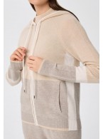 Джемпер на молнии с капюшоном Marc Andre Urban Block W25-00CH0614